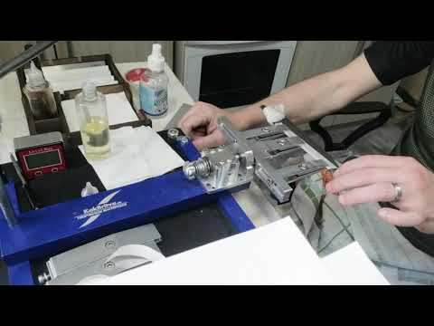 Видео: Заточка булата, масляные камни гриталон,  Naniwa Professional J10000