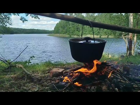 Видео: Трёхдневный отдых на красивейшем озере ,живём в палатках,рыбалка,уха и море впечатлений.
