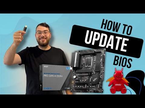 Видео: Обновление BIOS материнской платы MSI PRO Z690-A (DDR4) (пошаговое руководство)