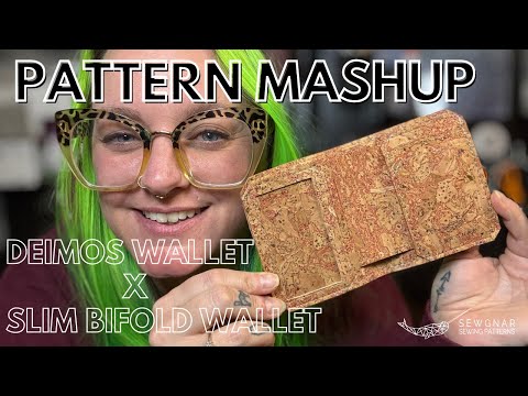 Видео: Давайте создадим новый дизайн кошелька «Франкенштейн»! Комбинация кошелька Deimos и тонкого двухс...