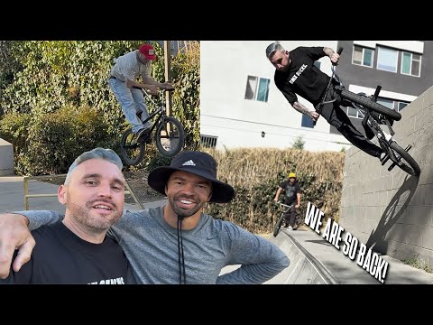 Видео: Мы наконец-то снова собрали команду BMX в Лос-Анджелесе!