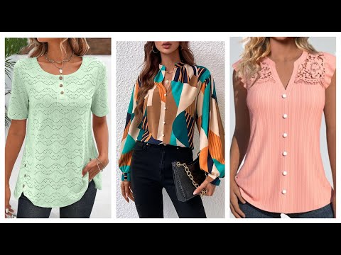Видео: Модные блузки для женщин 2025 года #топовыеидеи