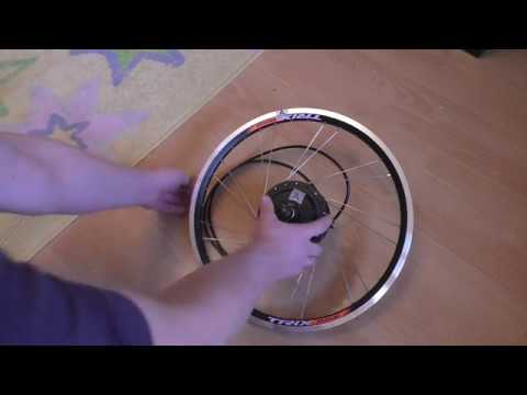 Видео: Спицовка дешевого мотор-колеса за 80$ c Aliexpress в обод 20 дюймов