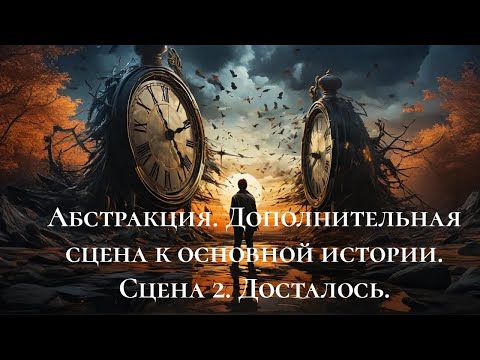 Видео: "Абстракция". Озвучка дополнительных сцен из проекта. Сцена 2. Досталось.