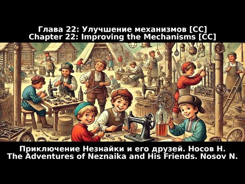Видео: 22. Чудеса механизации. Приключения Незнайки и его друзей. Н.Носов. [CC] 🎥🔤