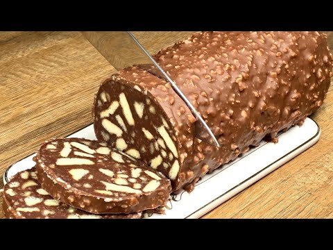 Видео: Новый домашний шоколадный десерт без выпечки! Десерт без муки и желатина за 10 минут!