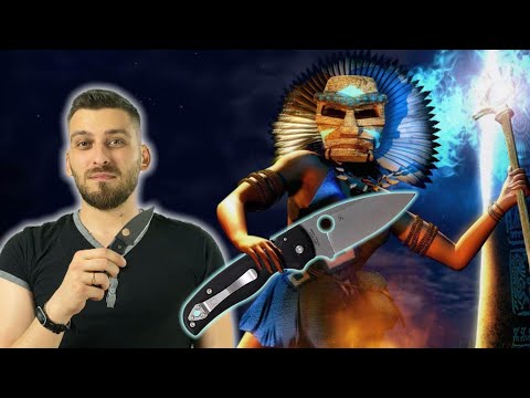 Видео: Лучший Спайдерко? - Обзор и тест ножа Spyderco Shaman