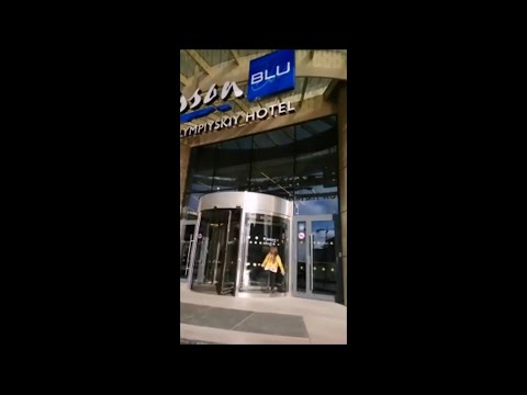Видео: Radisson Blu Олимпийский в городе Москва. Обзор гостиницы, номера, питания