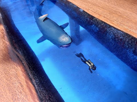 Видео: стол - диорама . table- diorama .часть 2