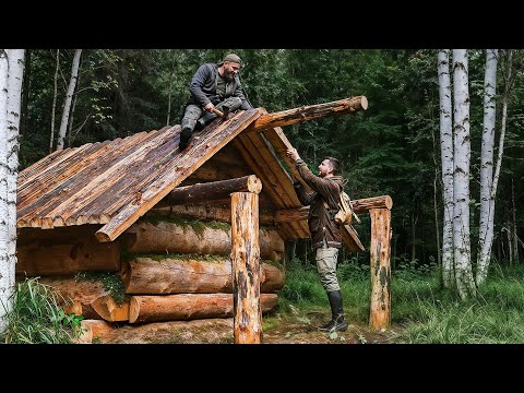 Видео: ЛЕСНАЯ ИЗБА от А до Я | СТРОИМ ДОМ В ЛЕСУ - ГЛУХАРИНАЯ ИЗБА