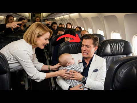Видео: 👶💼 «Младенец миллионера плакал в самолёте — пока бедная мать-одиночка не сделала невероятное» ✈️💖