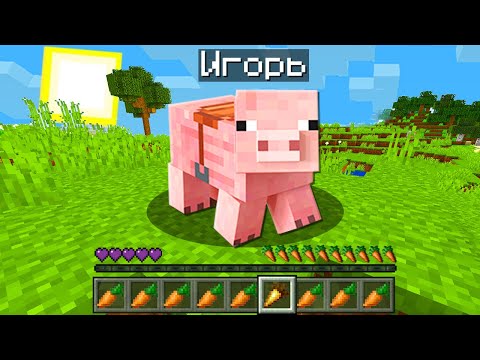 Видео: КАК ИГРАТЬ ЗА СВИНЬЮ В МАЙНКРАФТ?!