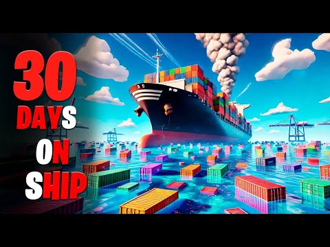 Видео: Попробовали Демо и взорвали луну! В 30 Days on Ship