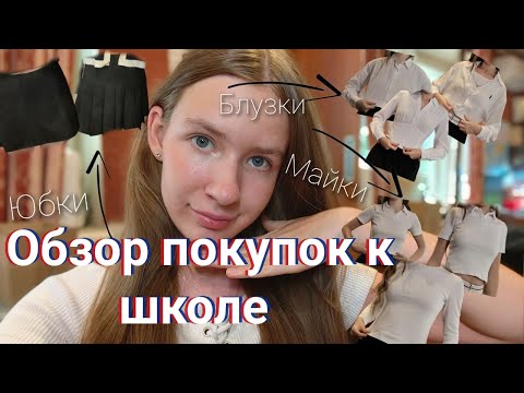 Видео: Обзор покупок к школе 🏫 мои образы 2025 - 2026 💫 одежда с Ozon и Wb 👚 Back to school