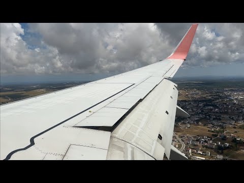Видео: Аэрофлот • Boeing 737-800 • RA-73114 • Ветреная посадка в Стамбуле