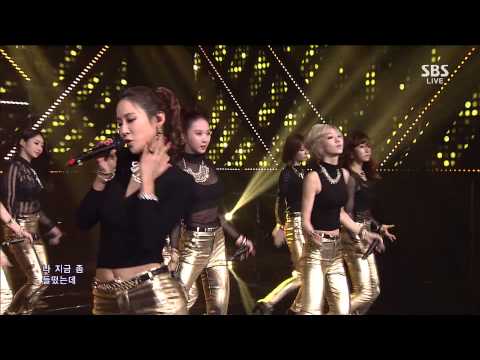 Видео: Девять муз (9 муз) [WILD] @SBS Inkigayo Популярная песня 20130602