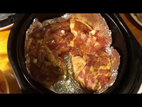 Видео: Куриные бёдра жаренные в аэрогриле GFGRIL. Очень вкусно!