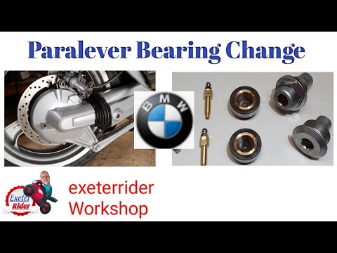 Видео: Замена подшипника Paralever на мотоцикле BMW серии "R"
