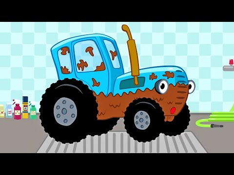 Видео: Синий трактор - Лучшие песенки! - Песни для детей - Сборник