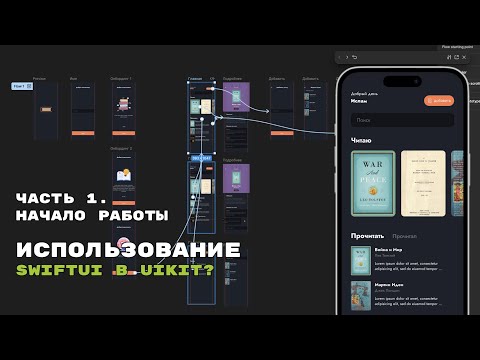 Видео: #1. Разработка приложение на UIKit и SwiftUI. MVP. Создание Preview + Lottie animation