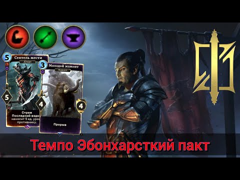 Видео: The Elder Scrolls Legends (обзор Темпо Эбонхартского пакта )