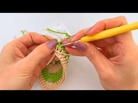 Видео: Вы больше никогда не посмотрите на вязаный крючком квадрат прежними глазами!