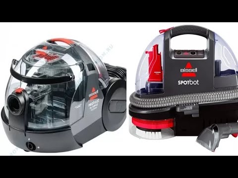 Видео: Обзор моющего пылесоса Bissell proheat и bissell spotbot/Мой личный отзыв/Плюсы и минусы