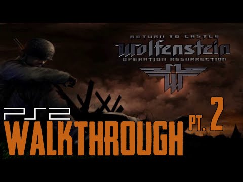 Видео: Return To Castle Wolfenstein: Operation Resurrection #2 - Рас Эль-Хадид / Ras El-Hadid (PS2)