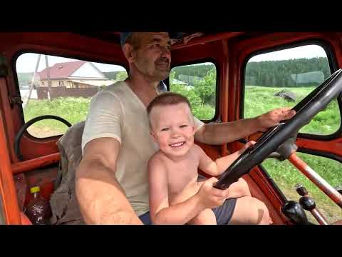 Видео: Строю   Привез песок Фрезую