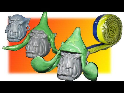 Видео: Как слепить Буденновку из зеленки (Green Stuff). гайд, лайфхак.