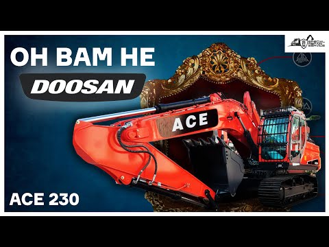 Видео: Обзор на китайский экскаватор | ACE 230