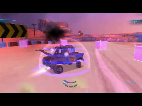 Видео: Тачки 2 (PC Steam) - Выживание - Тяжелая Сложность - Ракеты - Спринт "Радиатор"