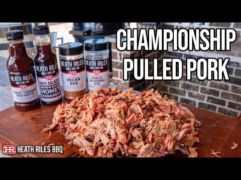 Видео: Рваная свинина чемпионского уровня на гриле Traeger Ironwood XL | Хит Райлс, барбекю