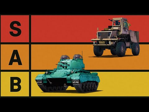 Видео: Рейтинг ВСЕХ СЗС в War Thunder — Часть 2