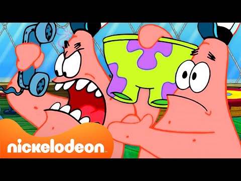 Видео: Губка Боб | 1 час Патрика в Krusty Krab! 🍔 | @SpongeBobOfficial | Nickelodeon Cyrillic