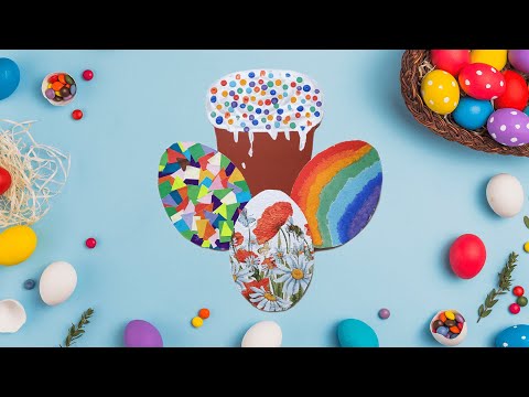 Видео: Великдень. Художньо-естетична діяльність для дітей до свята