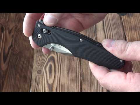 Видео: Benchmade 810 Contego. Кастомные накладки. Custom Scales