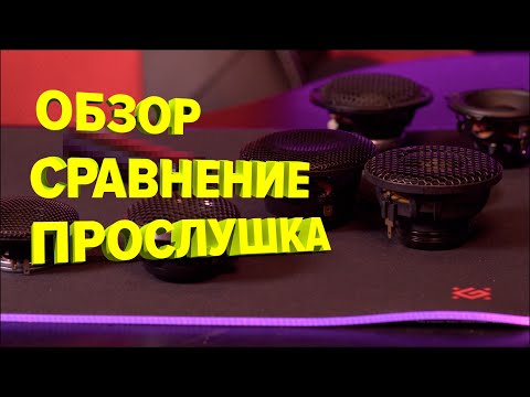 Видео: ТОП Широкополосных динамиков. Brax GL 2, BLAM LFR 52, GZUF 60SQ-A, ESB 3.65, Morel CCWR 254, SO55neo