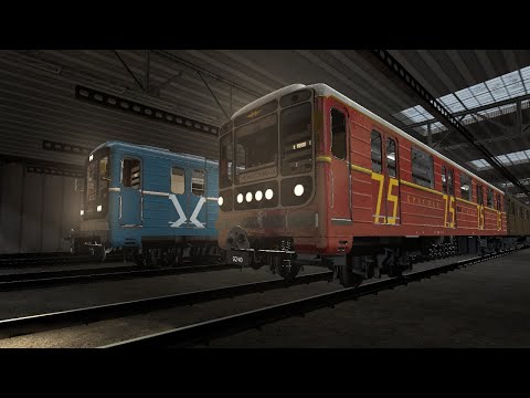 Видео: Сход за сходом! Красная стрела на b50. Garry's mod: Metrostroi!