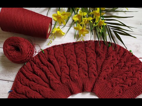 Видео: Кардиган спицами. Часть 1. Обзор. Расчеты.