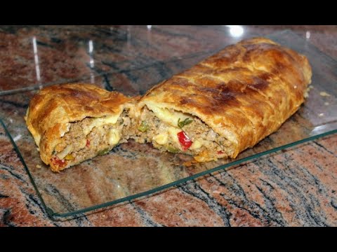 Видео: Вкусно руло от кайма, подходящо както за предястие, така и за вечеря