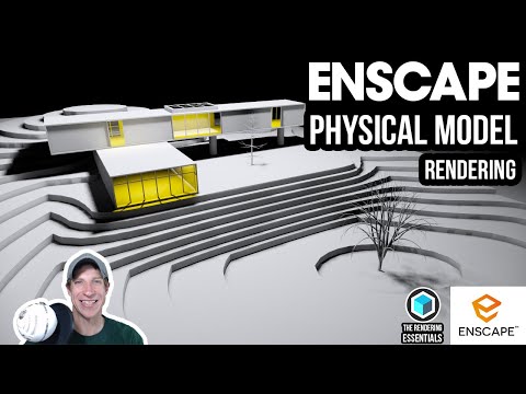 Видео: Рендеринг РЕАЛИСТИЧНОЙ ФИЗИЧЕСКОЙ МОДЕЛИ в Enscape