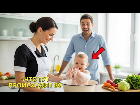 Видео: Миллиардер вернулся домой без предупреждения… и был потрясен, увидев горничную с его сыном..