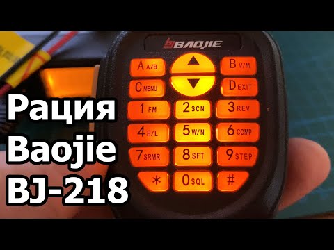 Видео: Радиостанция Baojie BJ218