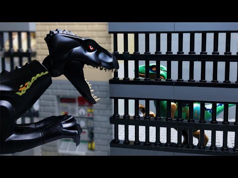 Видео: LEGO Анимация про ДИНОЗАВРОВ 🦖 ЛЕГО Мир Юрского Периода -10 (ПОБЕГ)