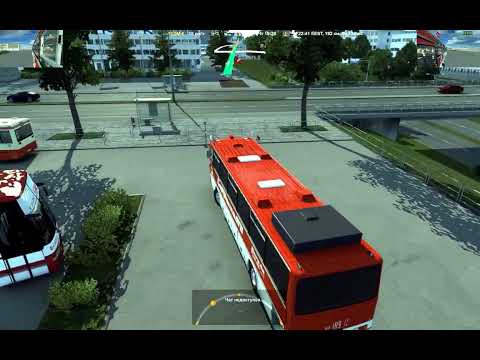 Видео: ИКАРУС  250    Междугородние пассажирские перевозки в ETS 2  v 1 45