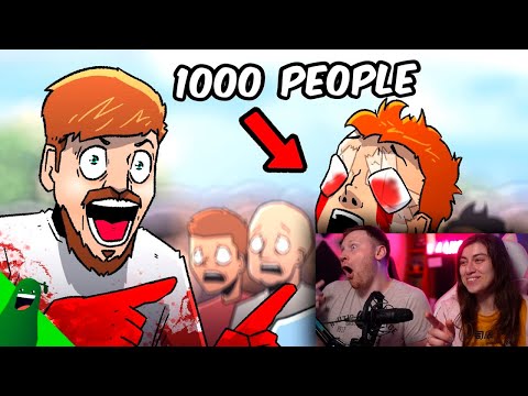 Видео: MrBeast ослепил 1,000 людей (анимация) | РЕАКЦИЯ