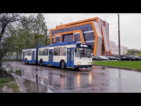 Видео: Троллейбус, маршрут №31 (объезд по Каменноостровскому) ВМЗ-6215 б.5113 (16.05.2022) Санкт-Петербург