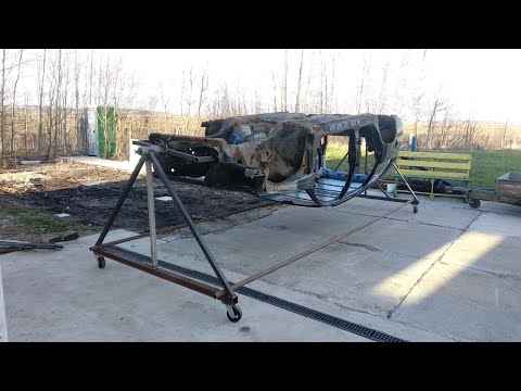 Видео: Часть 2. Opel Omega B 1996г. Подготовка кузова к пескоструйной обработке.