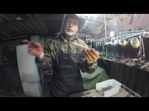 Видео: Изготовление квока ВИП титан. Часть 3. Соединение стойки и пятачка. Юрий Философ. 2016г.